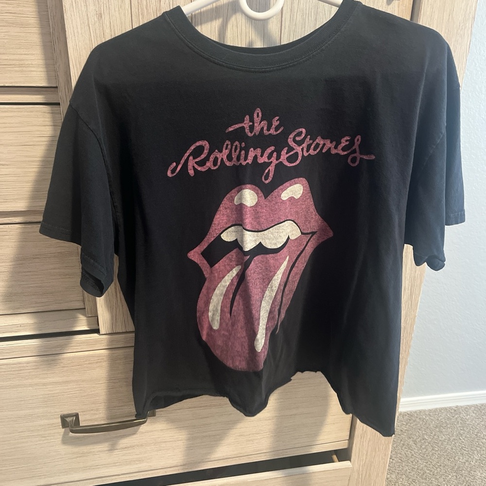 The Rolling Stones Black Tee